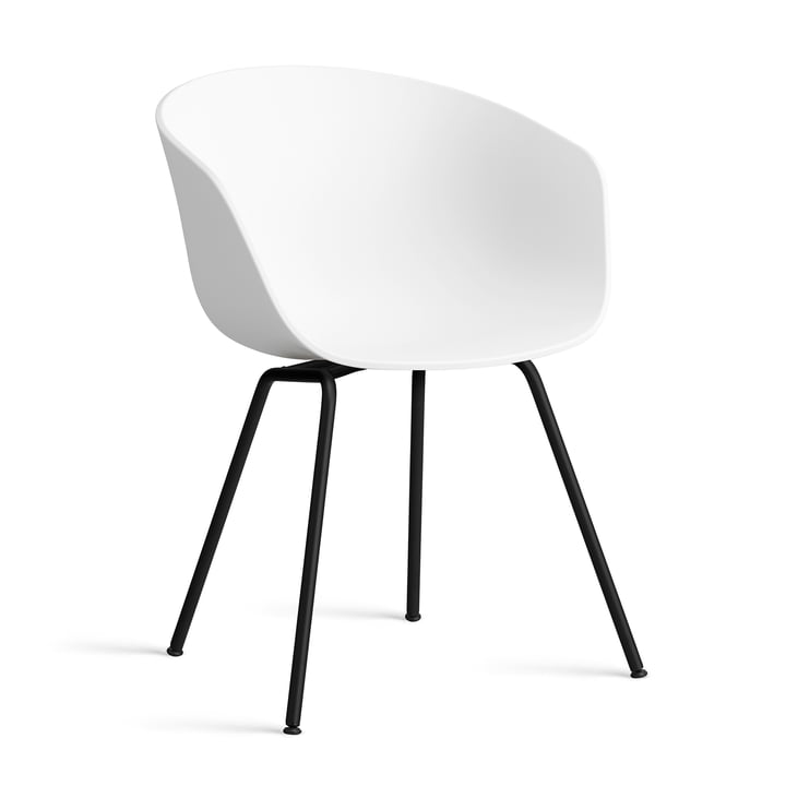 Hay - About A Chair AAC 26 , steel black / white 2. 0