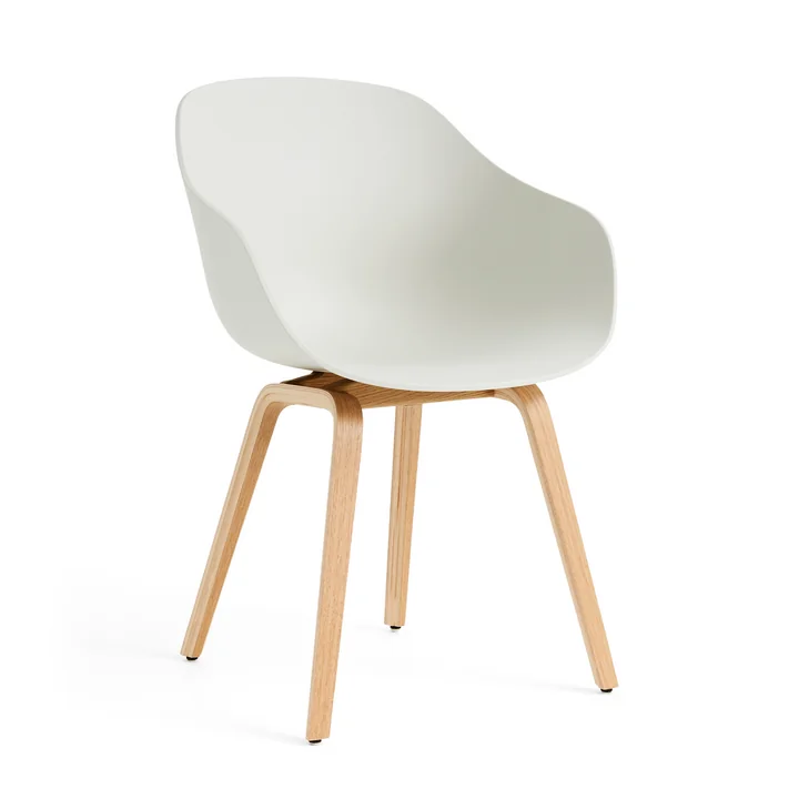 HAY - About a Chair AAC 222, lacquered oak / melange cream 2. 0