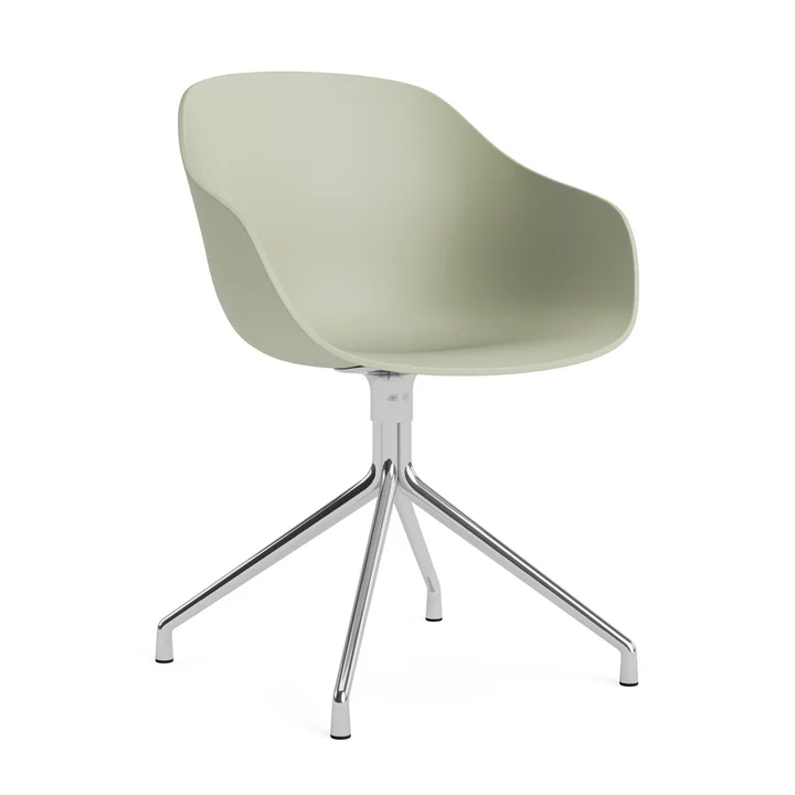 HAY - About A Chair AAC 220, polished aluminum / pastel green 2. 0