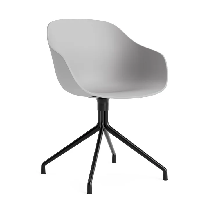 HAY - About A Chair AAC 220, aluminum black / concrete grey 2. 0