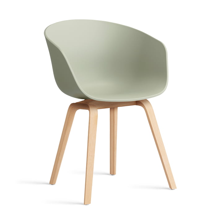 Hay - About A Chair AAC 22, soaped oak / pastel green 2. 0