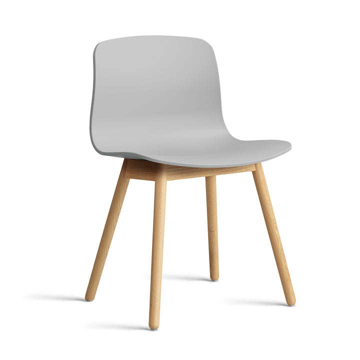 Hay - About A Chair AAC 12 , oak lacquered / concrete grey 2. 0