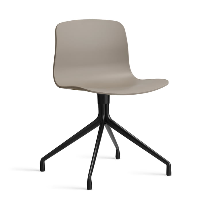 Hay - About A Chair AAC 10, aluminum black / khaki 2. 0