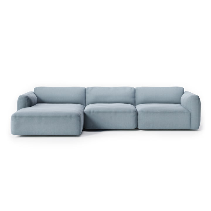 & Tradition - Develius Mellow Corner sofa, configuration E, blue (Cifrado 0741)