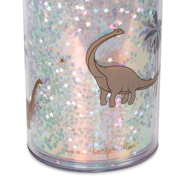 Glitter bottle, dino from Konges Sløjd