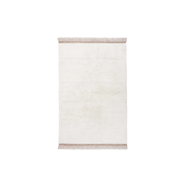 Lorena Canals - Wool rug Steppe, 120 x 170 cm, sheep white