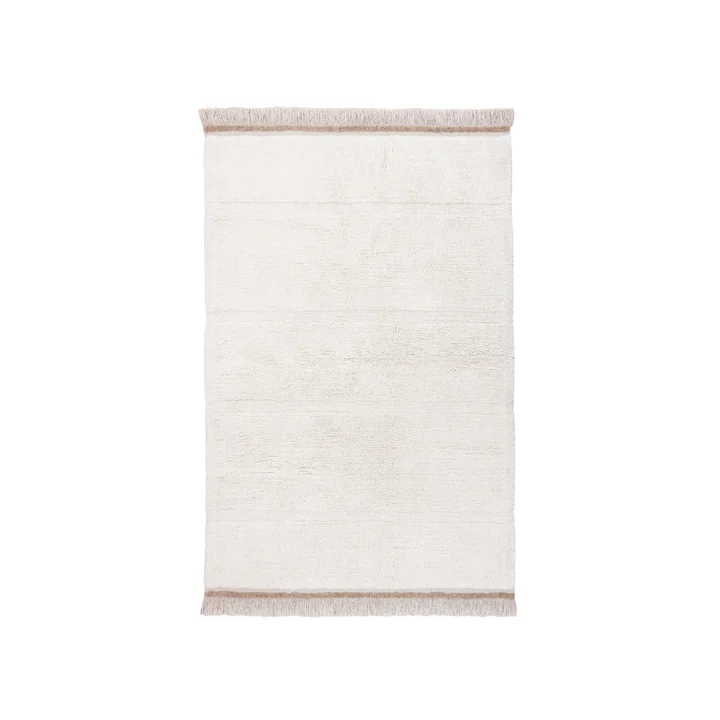 Lorena Canals - Wool rug Steppe, 170 x 240 cm, sheep white