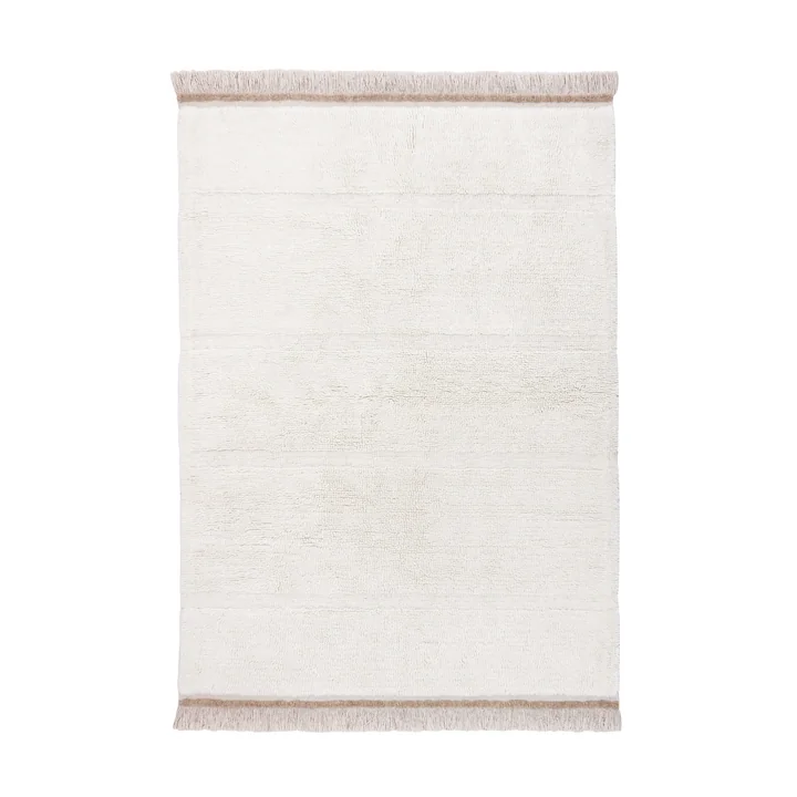 Lorena Canals - Wool rug Steppe, 200 x 300 cm, sheep white