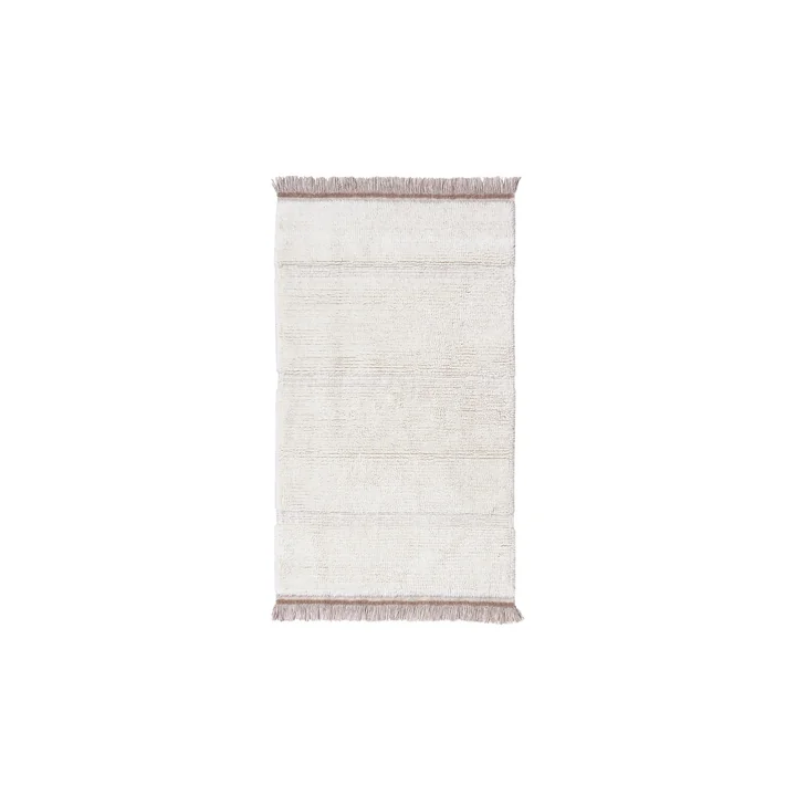 Lorena Canals - Wool rug Steppe, 80 x 140 cm, sheep white
