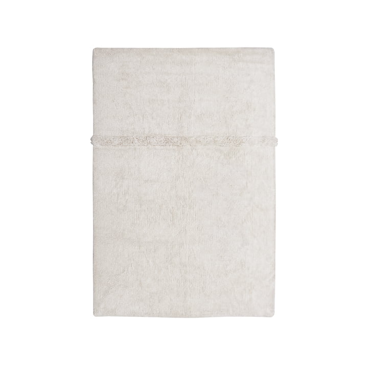 Lorena Canals - Wool rug Tundra, 170 x 240 cm, sheep white