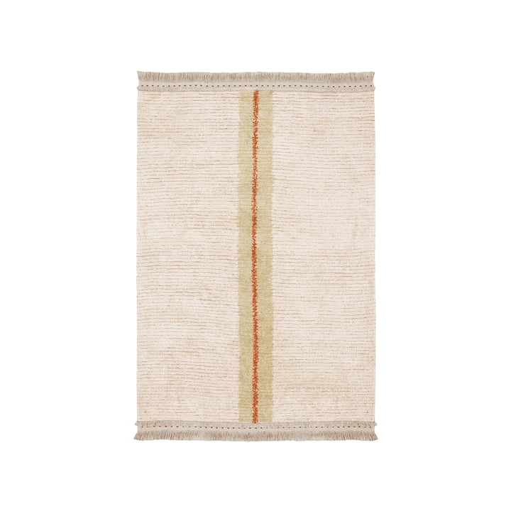 Lorena Canals - Duetto reversible rug, 140 cm x 200 cm, sage