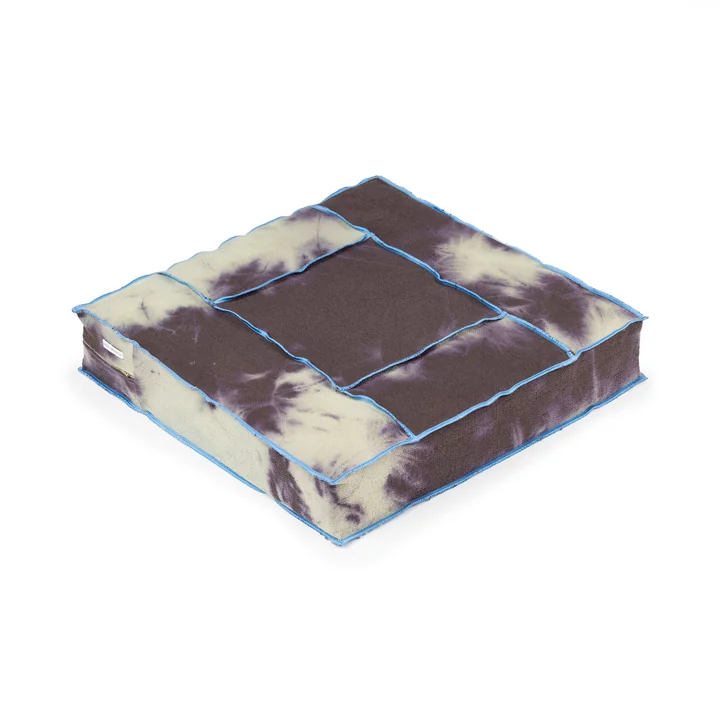 Floor pouf, marble espresso by Juslin Maunula