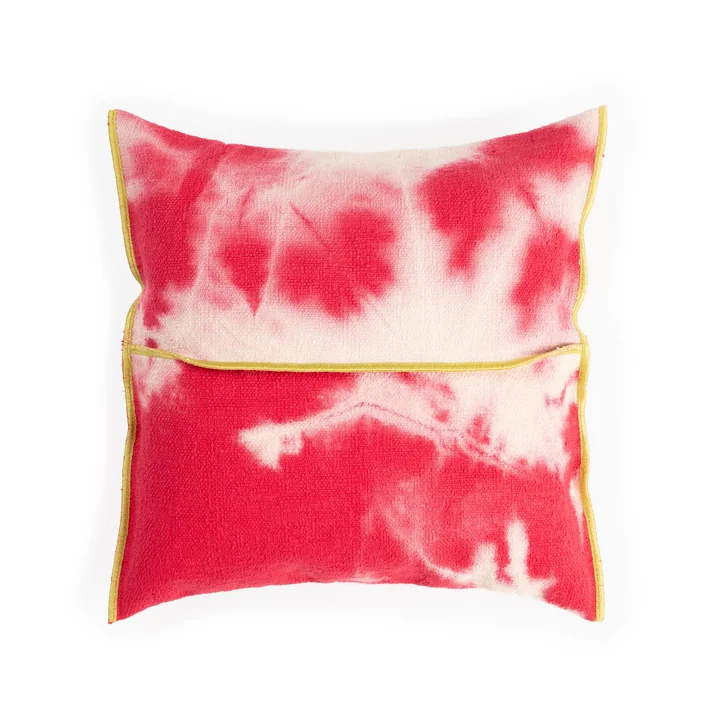 Cushion, 40 x 40 cm, marble raspberry from Juslin Maunula