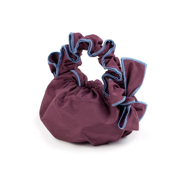 Scrunchie Bag, eggplant from Juslin Maunula