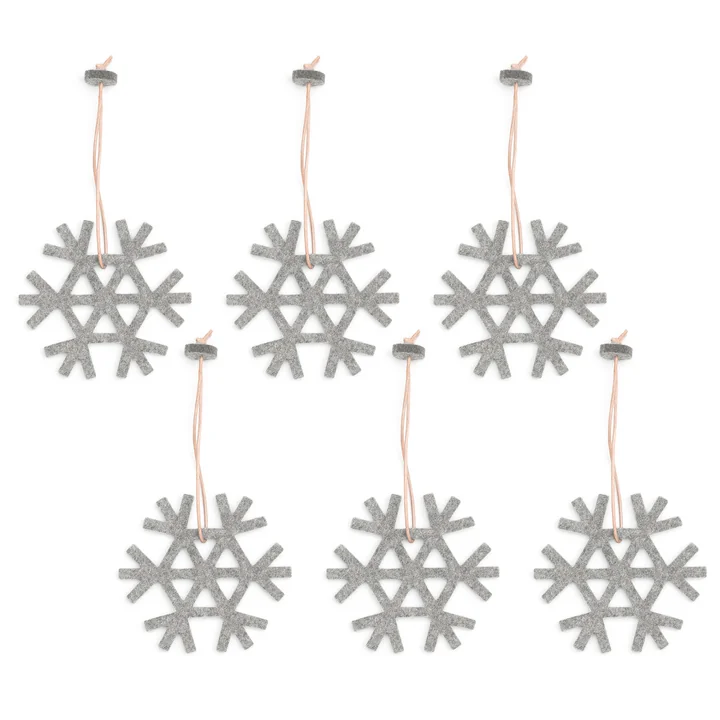 Snow crystal pendant set from HEY-SIGN