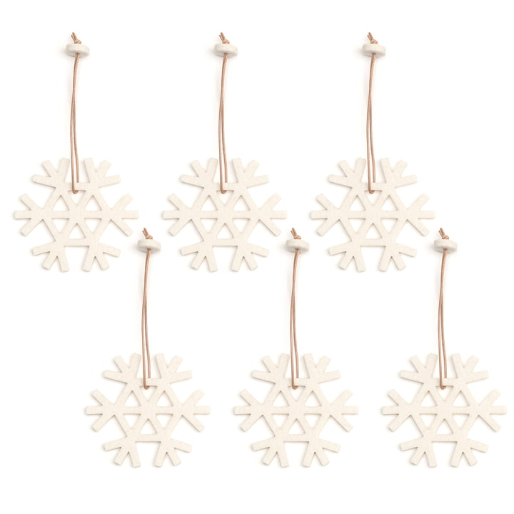 Snow crystal pendant set from Hey-Sign