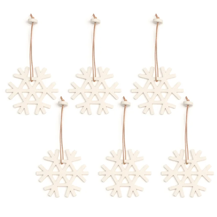 Snow crystal pendant set from HEY-SIGN