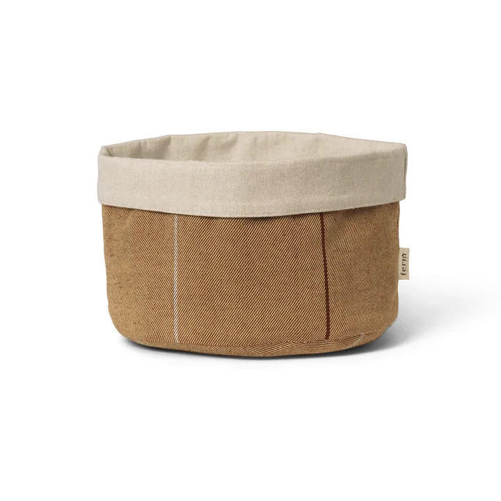 Ferm Living - Ito kitchen basket, Ø 23 cm, natural / seaweed