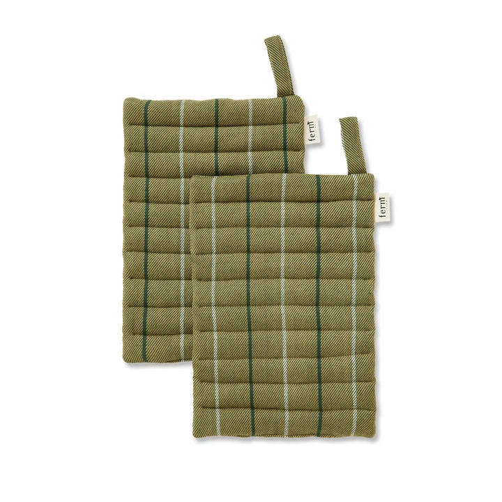 Ferm Living - Ito potholder, seaweed (set of 2)