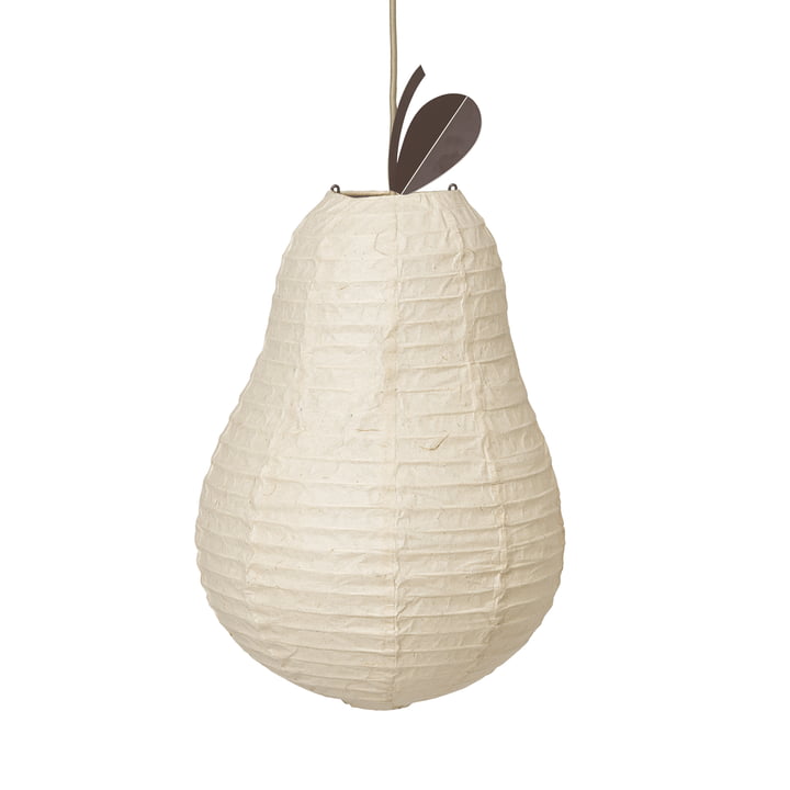 ferm Living - Pear lampshade, Ø 37 cm, natural