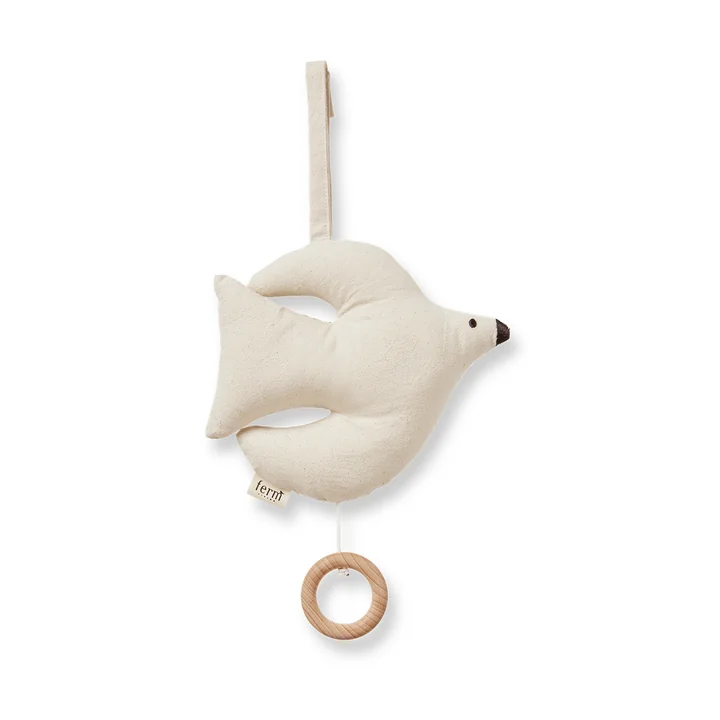 Ferm Living - Swif Bird music mobile, natural