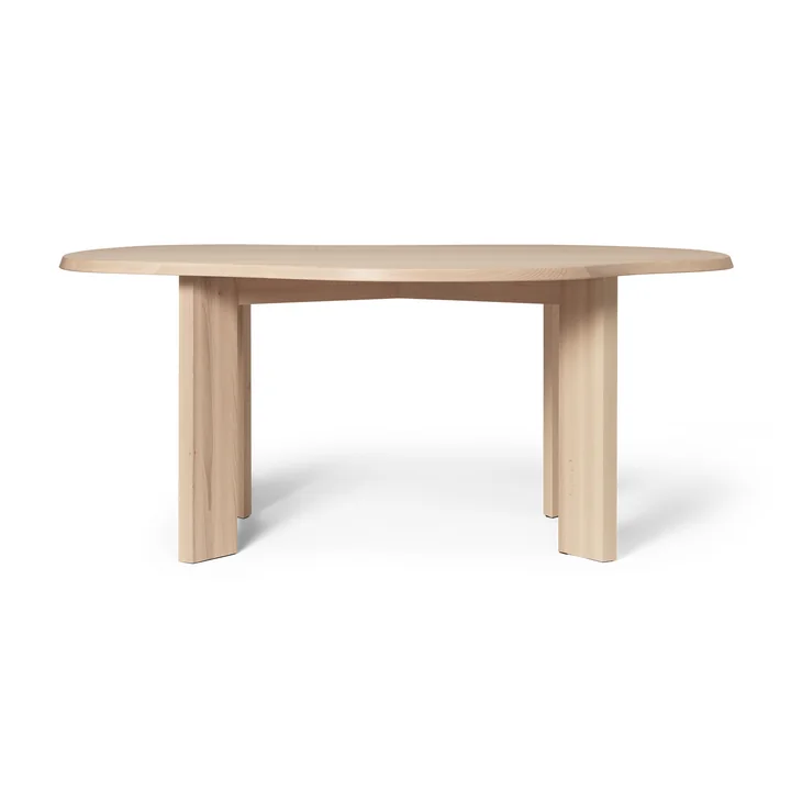 Ferm Living - Tarn Dining table, 170 cm, white oiled beech