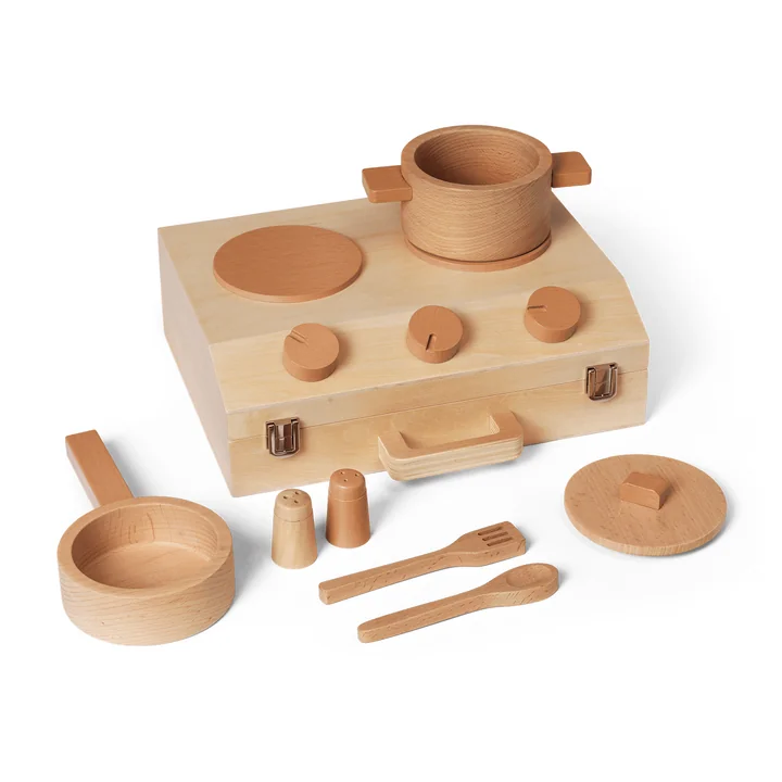 Ferm Living - Toro trunk kitchen, natural beech