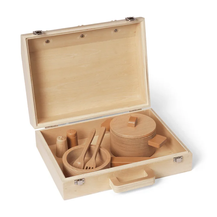 Ferm Living - Toro trunk kitchen, natural beech