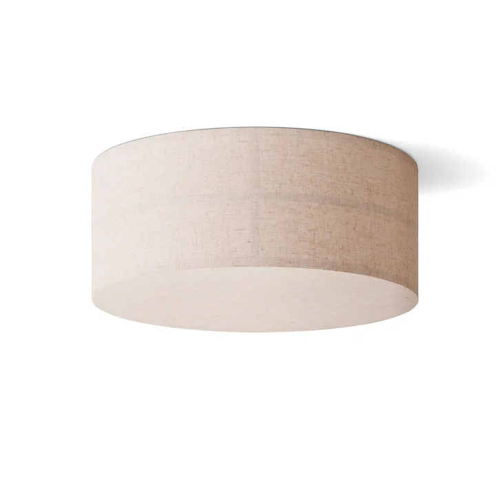 Hashira wall/ceiling light, Ø 50 cm, raw by Audo