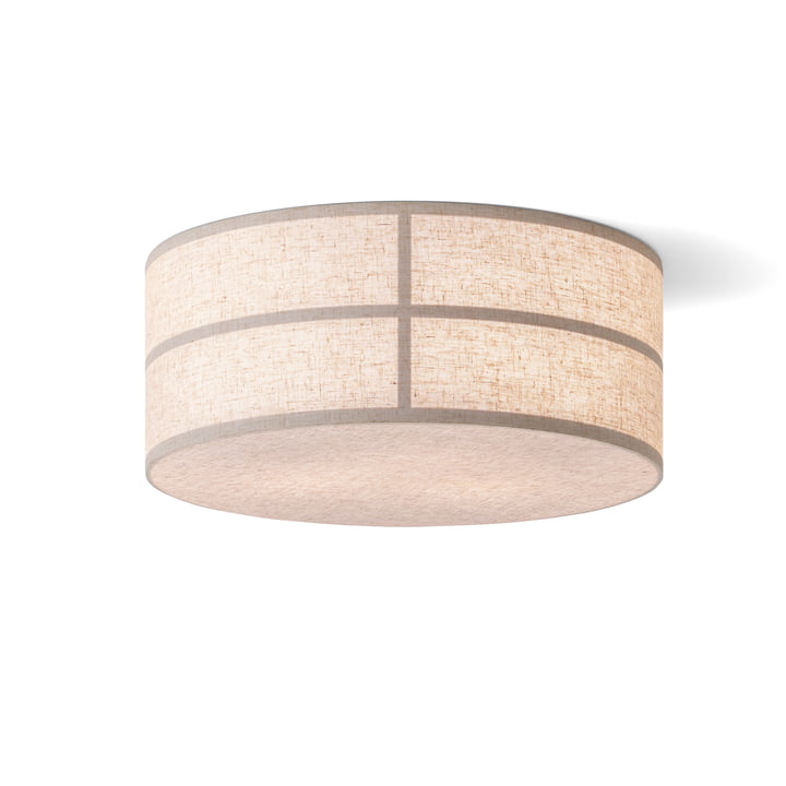 Hashira wall/ceiling light, Ø 50 cm, raw by Audo