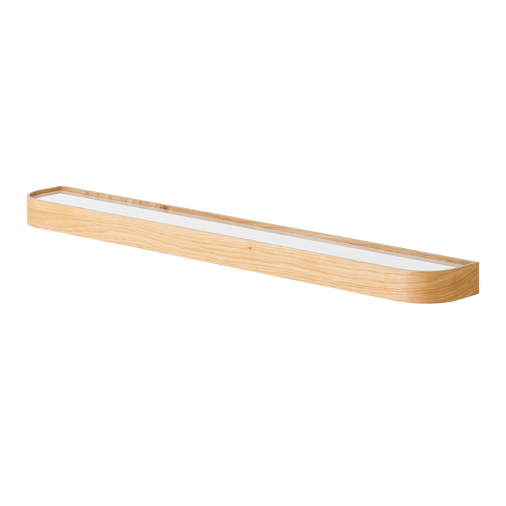 Audo - Epoch Wall coat rack, L 118 cm, natural oak / fog