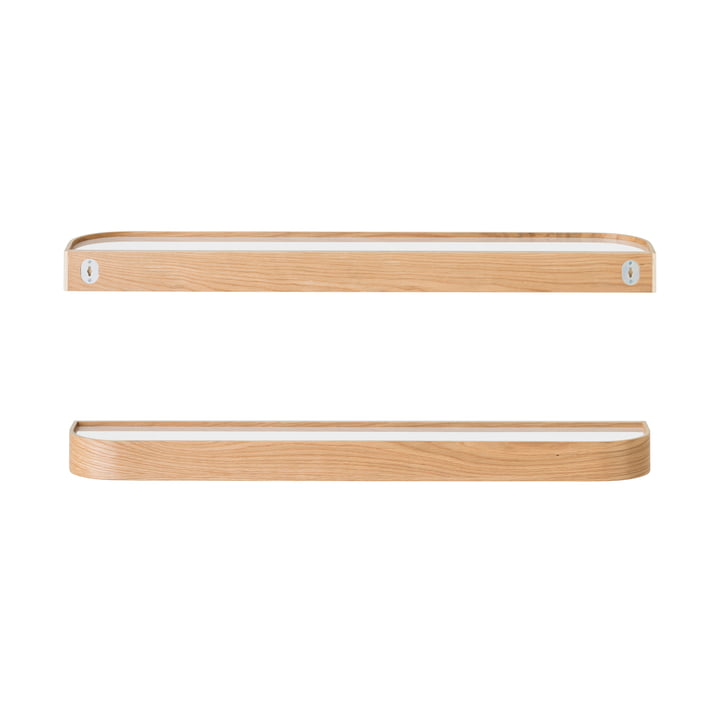 Audo - Epoch Wall shelf, L 150 cm, natural oak / fog