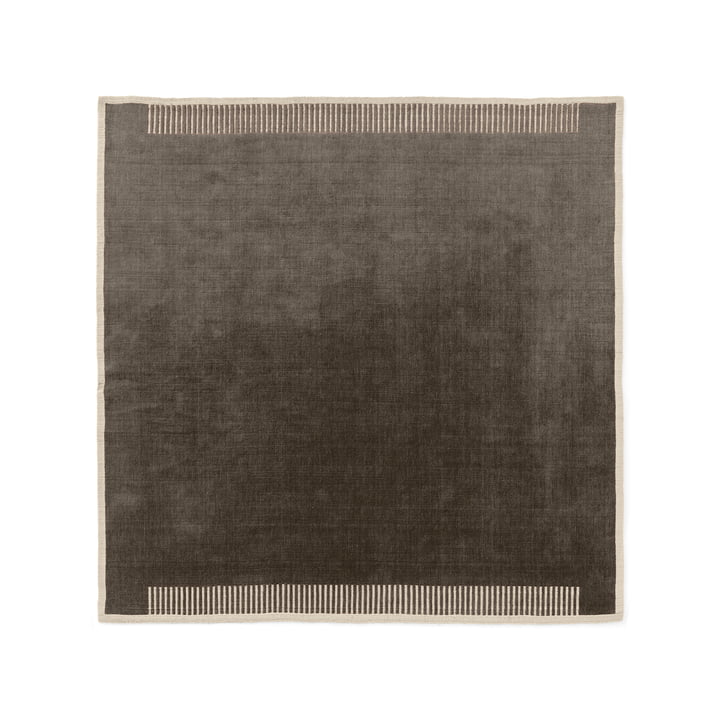 Duomo rug, 270 x 270 cm, marble gray by Audo