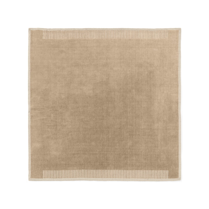 Duomo rug, 270 x 270 cm, limestone beige by Audo