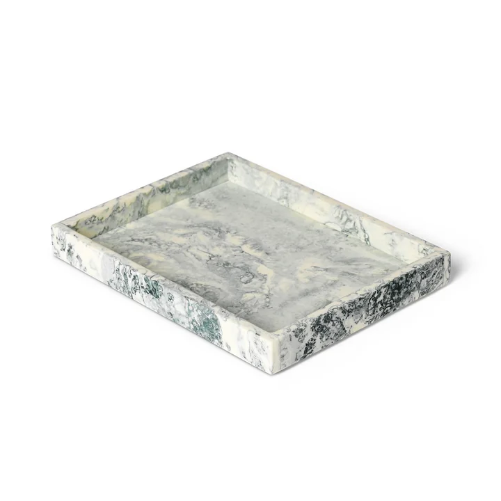 Ferm Living - Mist Tray, 15 x 20 cm, emerald off-white