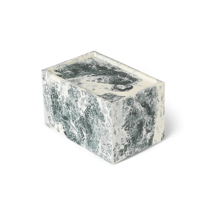 Ferm Living - Mist Box, 10 x 15 cm, emerald off-white