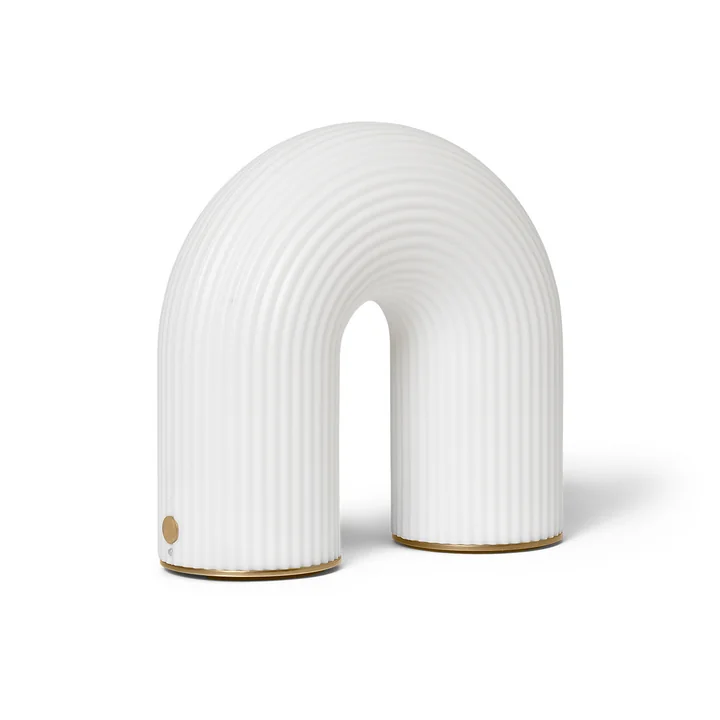 Ferm Living - Vuelta Portable rechargeable lamp, white