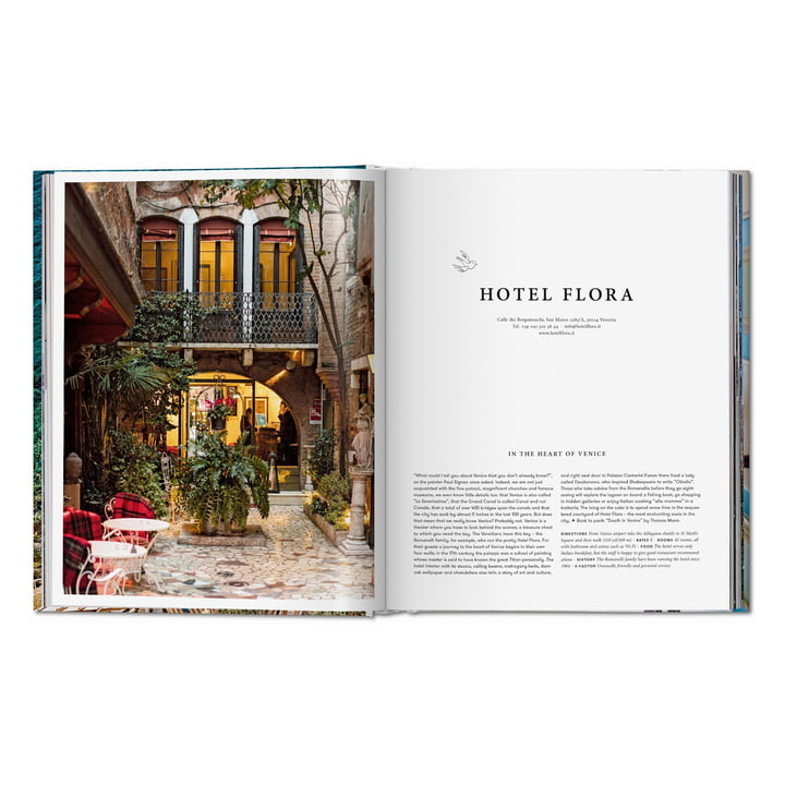 TASCHEN Books - Great Escapes, Italy, The Hotel Book, multilingual