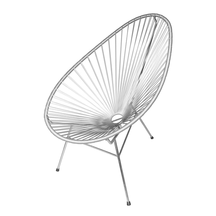 Acapulco Design - 24CR Amici Chair, chrome / metallic silver (Limited Edition)