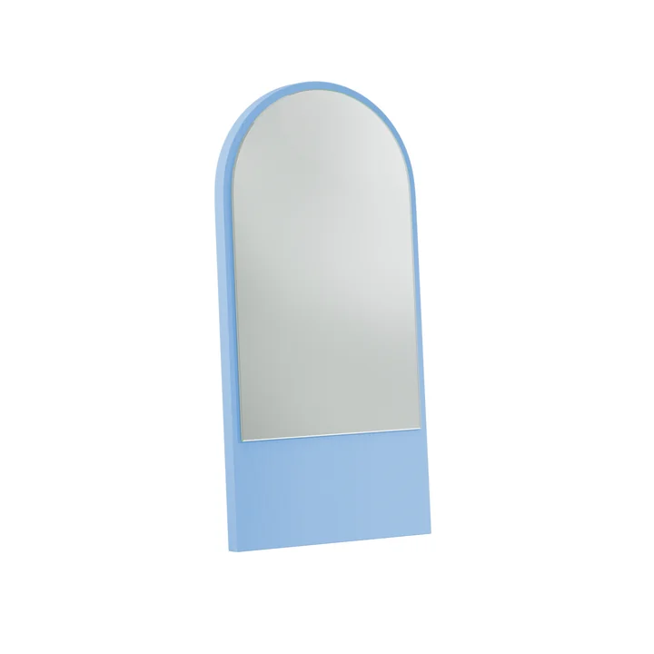 OUT Objekte unserer Tage - Friedrich mini mirror, 28 x 58 cm, sky blue