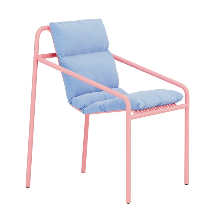 OUT Objekte unserer Tage - Ivy Outdoor seat and backrest cushion, sky blue