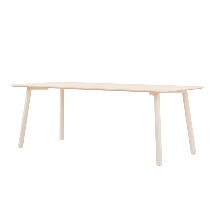 OUT Objekte unserer Tage - Meyer Color Table 200 x 92 cm, ash waxed with white pigment