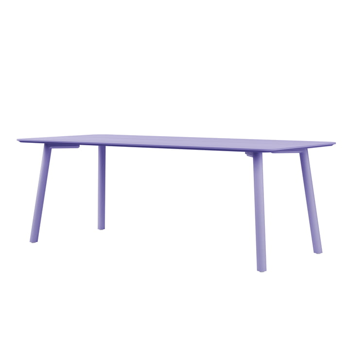 OUT Objekte unserer Tage - Meyer Color Table 200 x 92 cm, lacquered ash, lilac