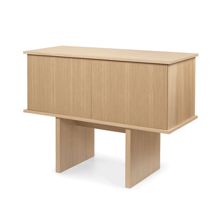 ferm Living - Stilt Single Sideboard, natural oak