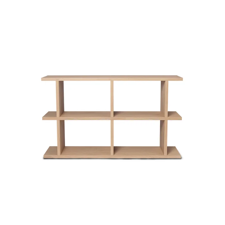 Ferm Living - Kona bookcase 2 x 2, 72 x 122.5 cm, natural oak