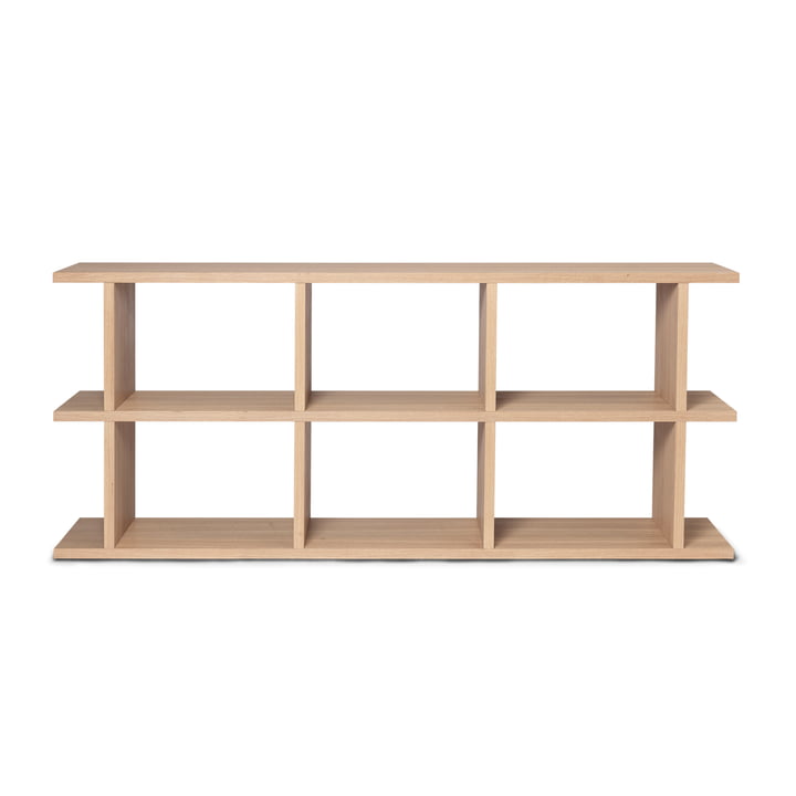 ferm Living - Kona bookcase 3 x 2, 72 x 170 cm, natural oak