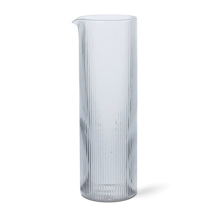 ferm Living - Ripple Water carafe, 1.1 l, clear