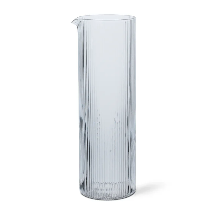 Ferm Living - Ripple Water carafe, 1.1 l, clear