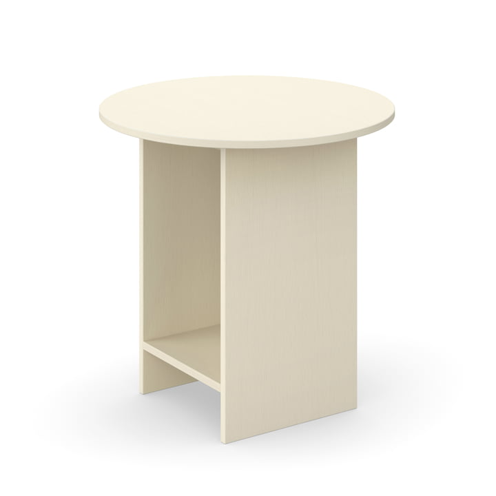 e15 - Heiji side table S, cream