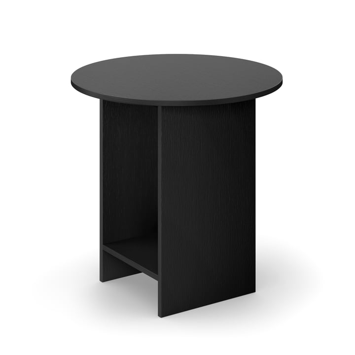 e15 - Heiji side table S, jet black